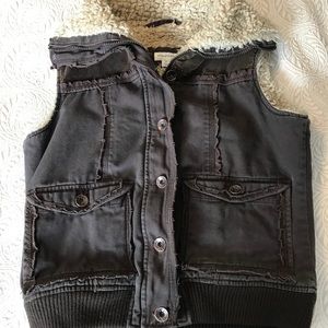 Maurices brown vest